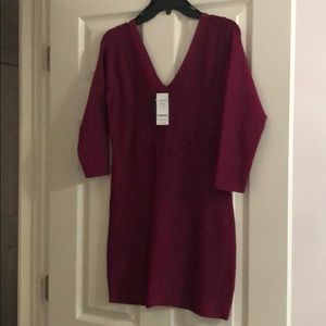 Bebe maroon dress